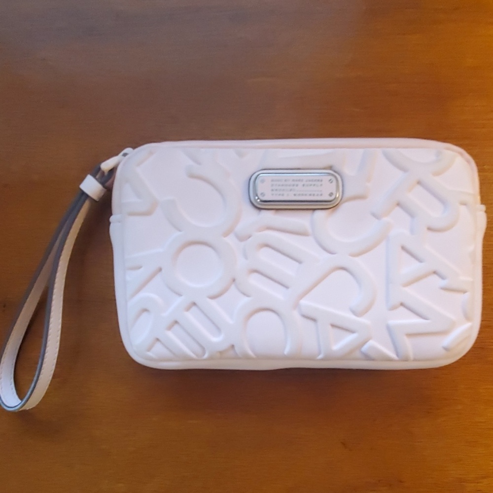 Marc Jacobs Pearl Blush Neoprene Wristlet